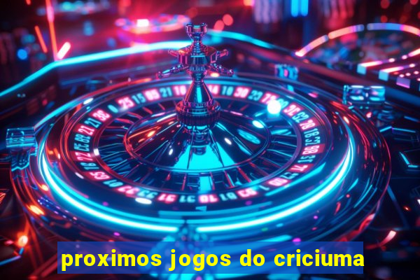 proximos jogos do criciuma